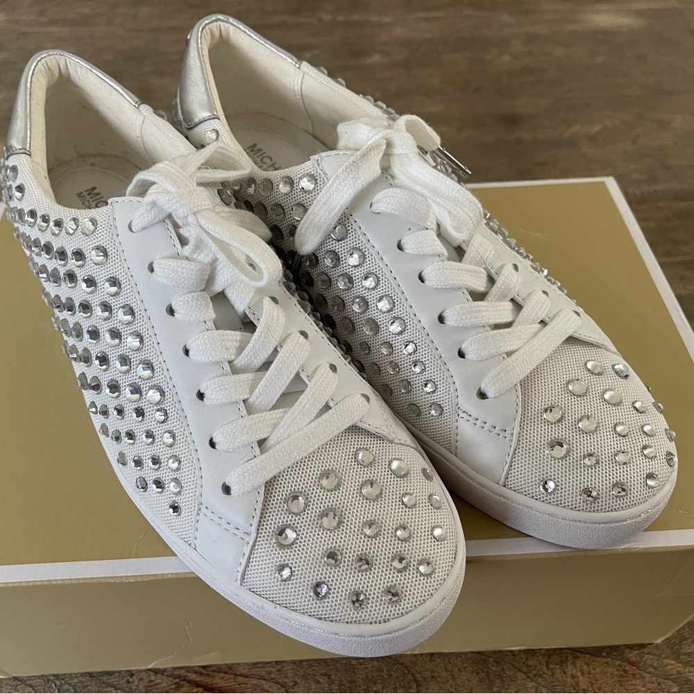 Michael Kors Irving Embellished Lace up